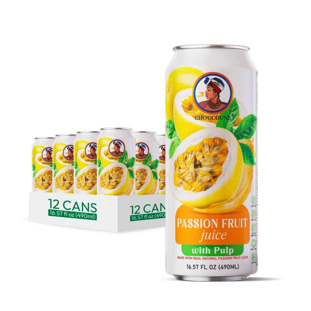 Passion Fruit Juice with Pulp - (12 Pack)