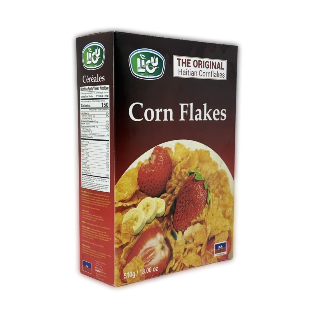 Ligu - Haitian Corn Flakes Cereal - 18 Oz