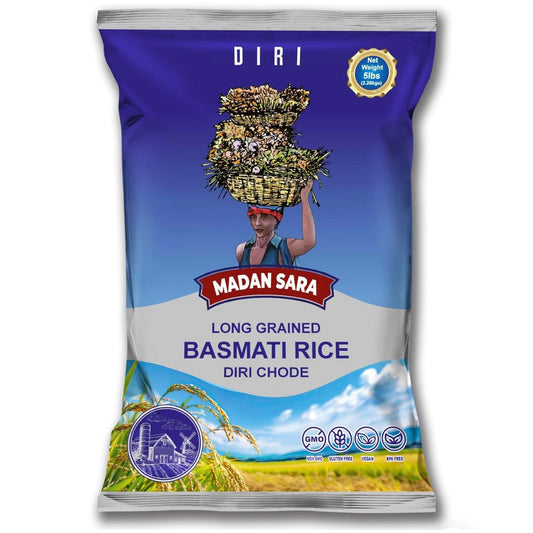 Madan Sara - Premium Long Grain Basmati Rice (5lb)