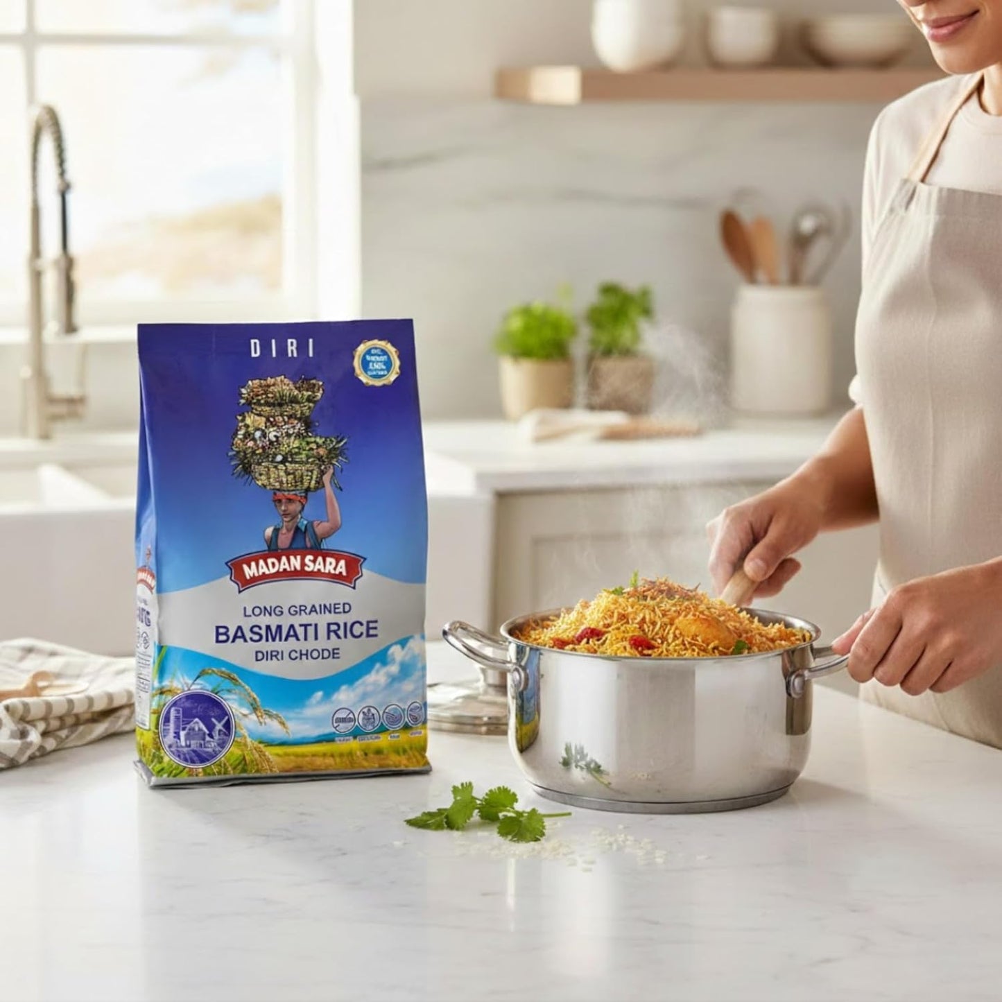 Madan Sara - Premium Long Grain Basmati Rice (5lb)