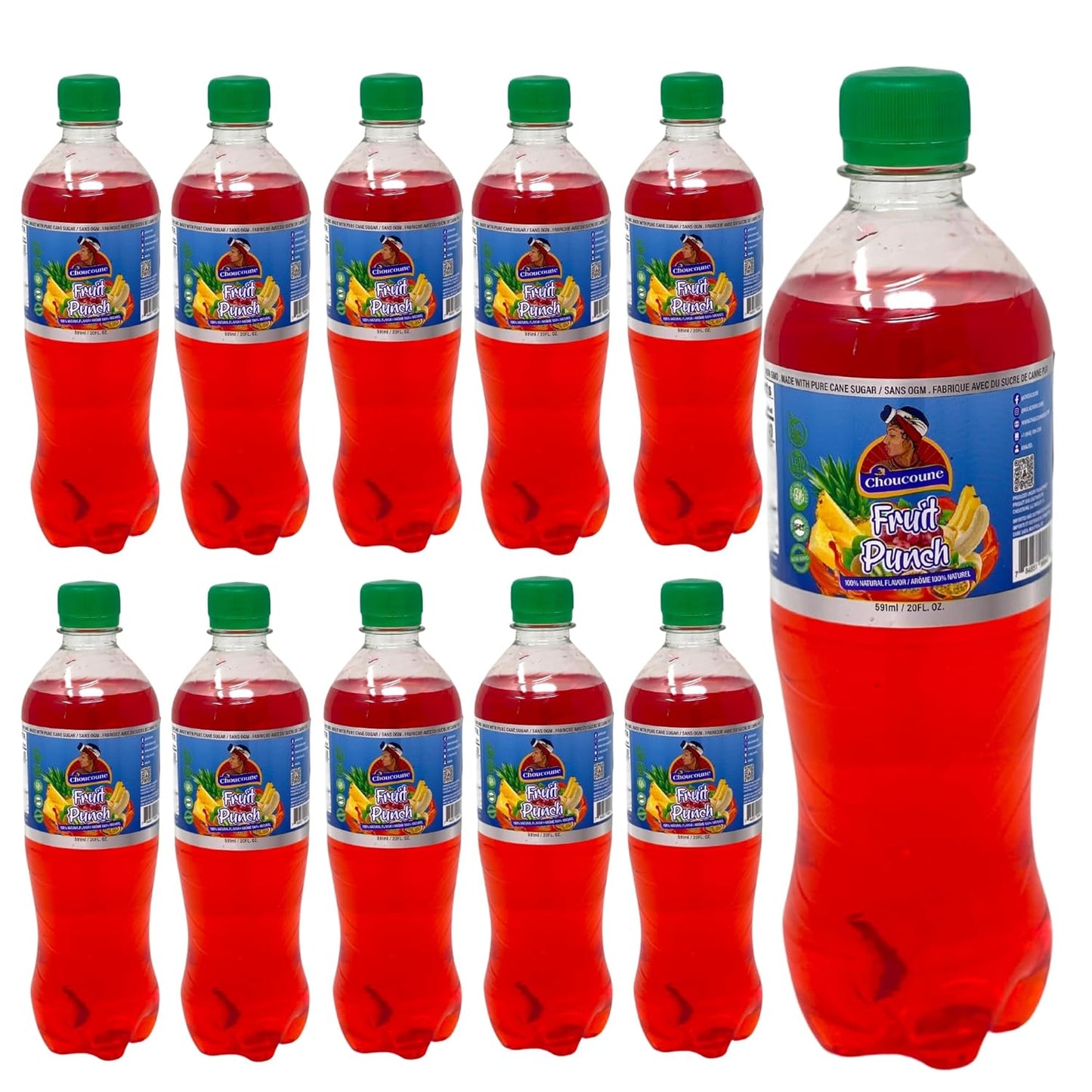 Choucoune Kola - Fruit Punch - (12 Pack)