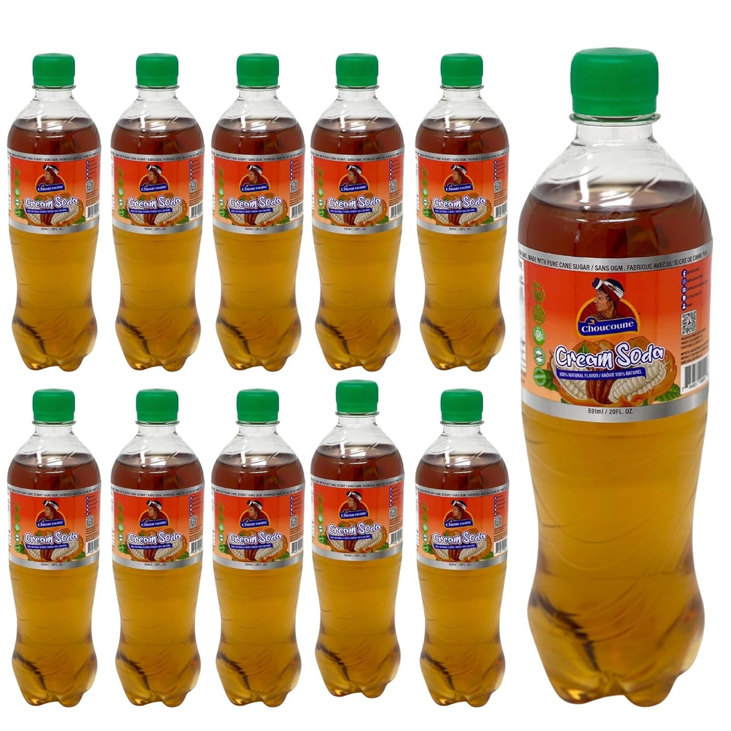Choucoune Kola - Cream Soda - (12 Pack)